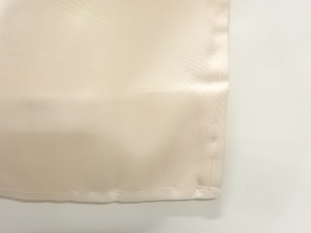  未使用品　扇に桜・菊模様単衣長襦袢